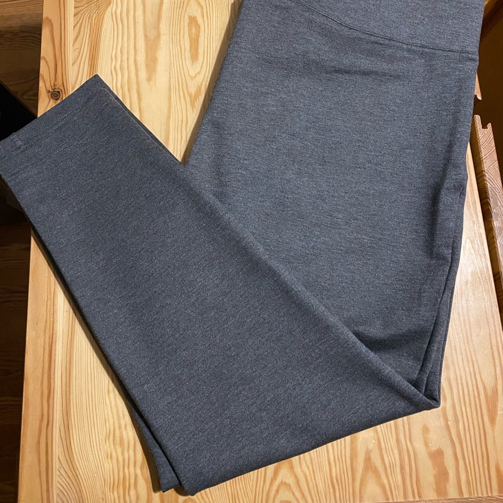 Grey Torrid Control Top Ponte Pants size 2